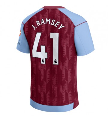 Aston Villa Jacob Ramsey #41 Replika Hjemmebanetrøje 2023-24 Kortærmet
